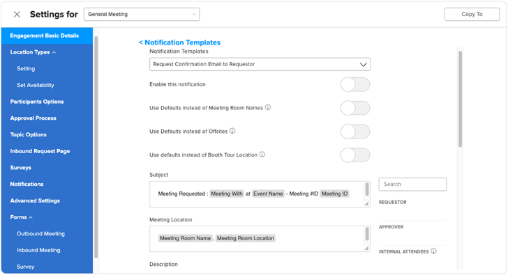 Notification-template